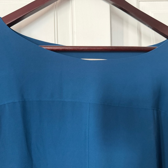 LOFT Teal Blue Women's Blouse - Picture 2 of 8